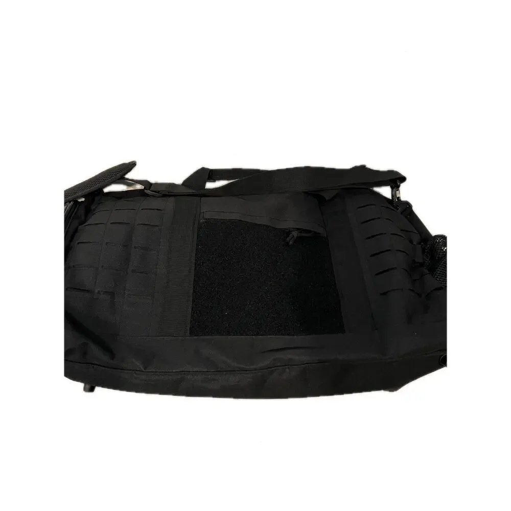 XL Tactical Canvas Black Duffel 22